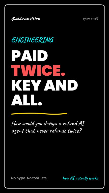Reel cover: Paid twice. Key and all.